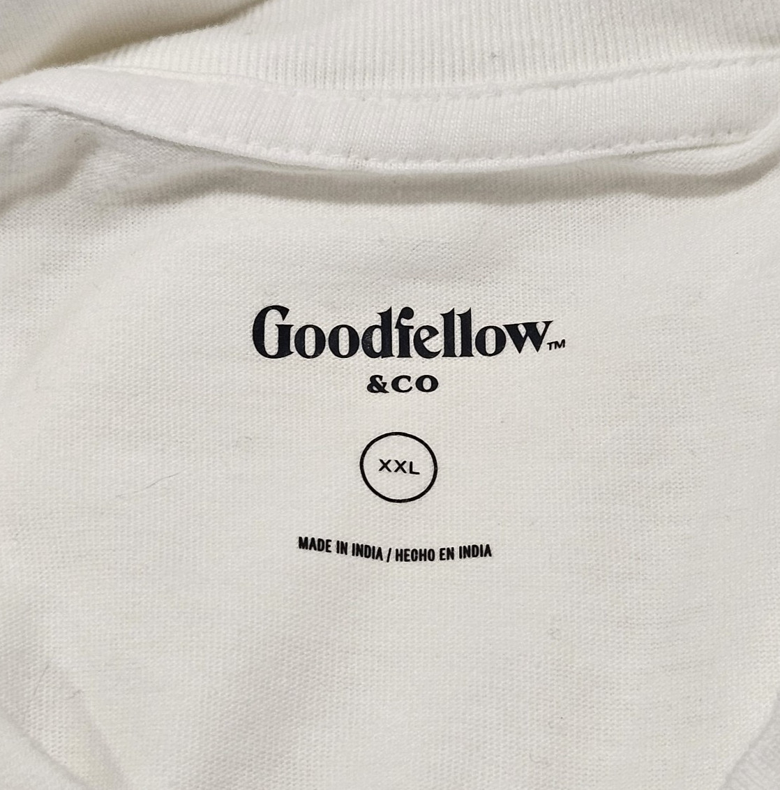 NWT Goodfellow & Co Men’s Size XXL White Relaxed Fit T-shirt. gallery