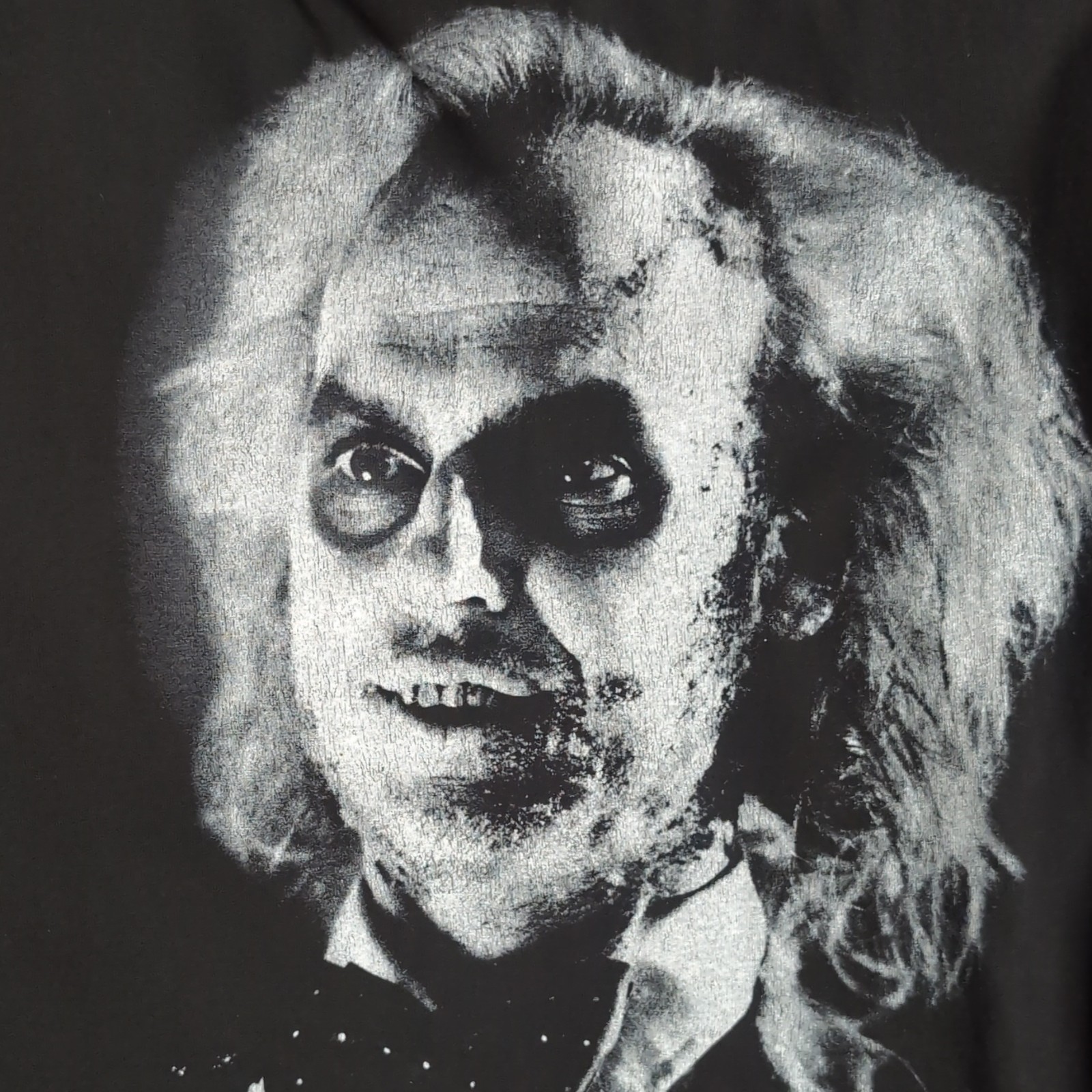Civil Regime Beetlejuice Black Graphic Logo Crew Neck Short Sleeve T-Shirt XL gallery