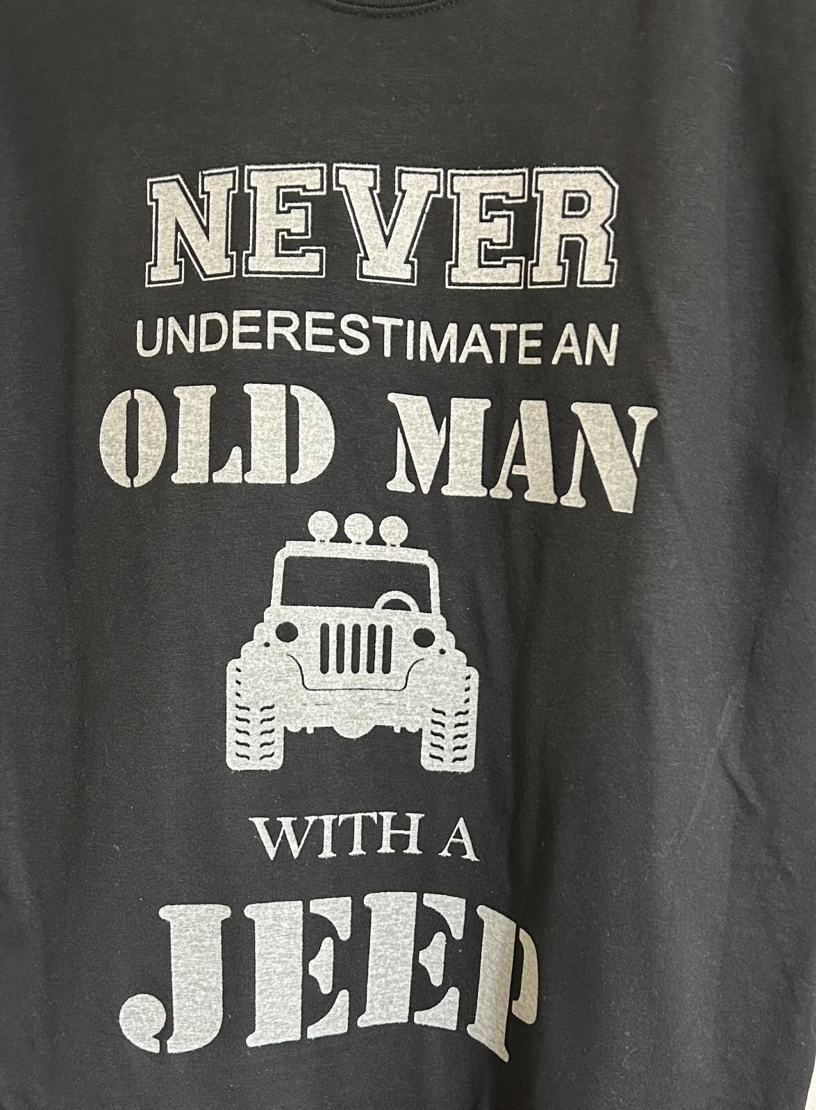 Underestimate Old Man with Jeep gallery