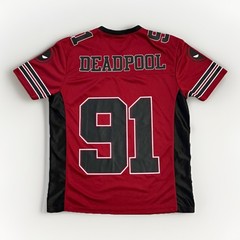 Marvel Deadpool 91 Jersey Shirt Tee Men’s Large Movie Superhero