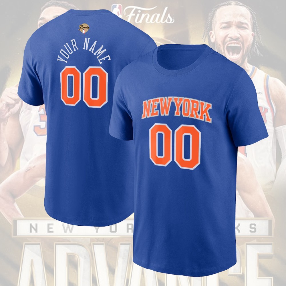 New York Team Custom Finals 2026 - Name & Number Collection Shirt Gift gallery