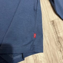 Levi’s Men’s Size 2XL Long Sleeve Tee Blue Western Graphic Cowboy Mesa Relaxed