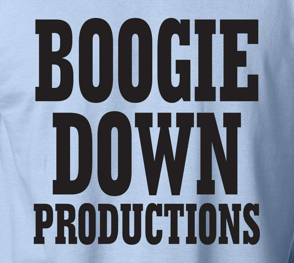 BOOGIE DOWN PRODUCTIONS T-Shirt BDP KRS-One D-Nice DJ Retro Hip Hop Tee