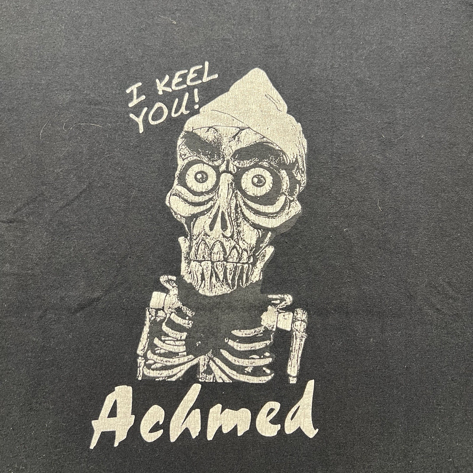 Jeff Dunham Shirt M Achmed I Keel You Early Tour Black Comedy Graphic Tee gallery