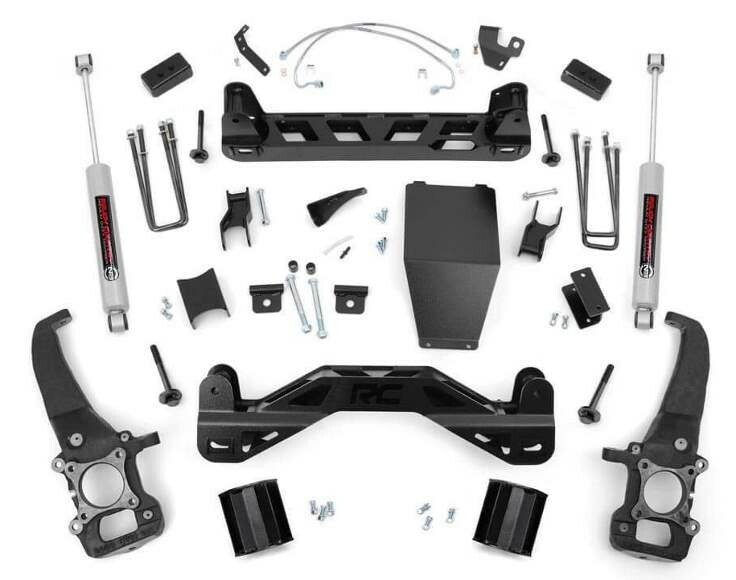 Rough Country 4″ Lift Kit with N3 Shocks – 54720 – fits 2004-2008 Ford F150 4WD