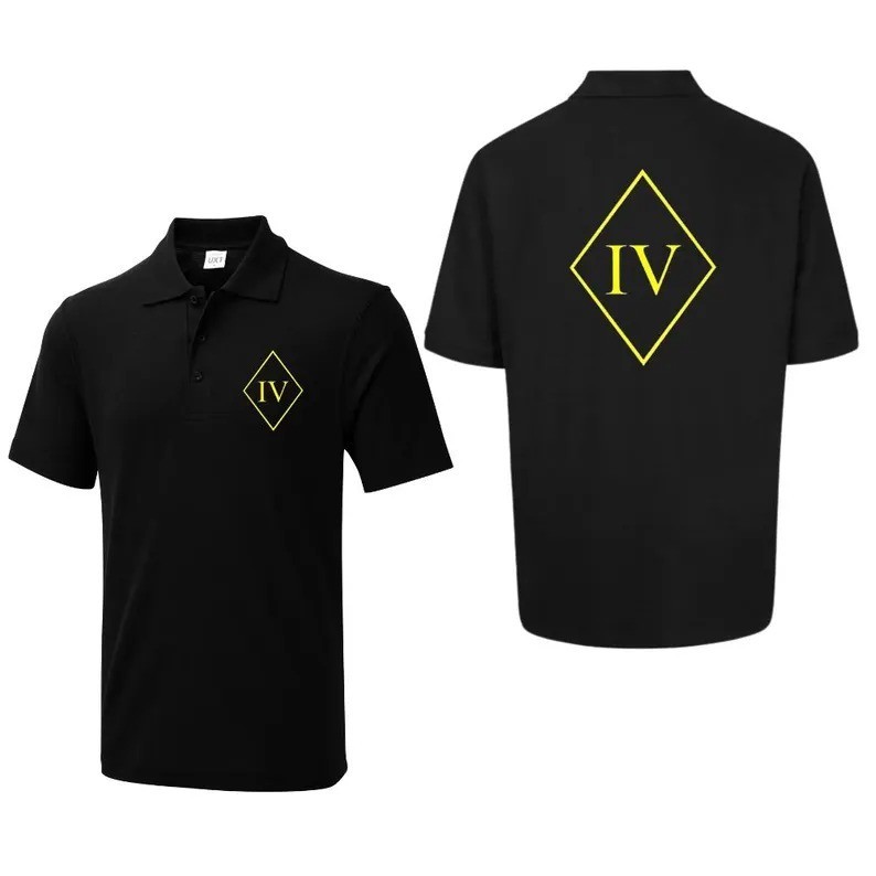 Customised Printed Left chest & Back Polo T-shirt, Custom Workwear Polo T Shirt gallery