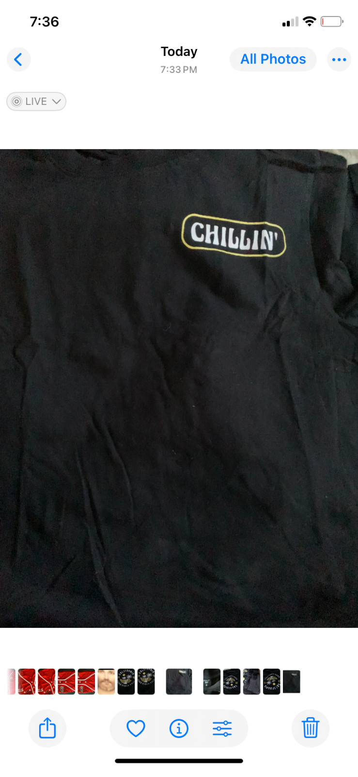 Chillin california good vibe only T-shirt for girls