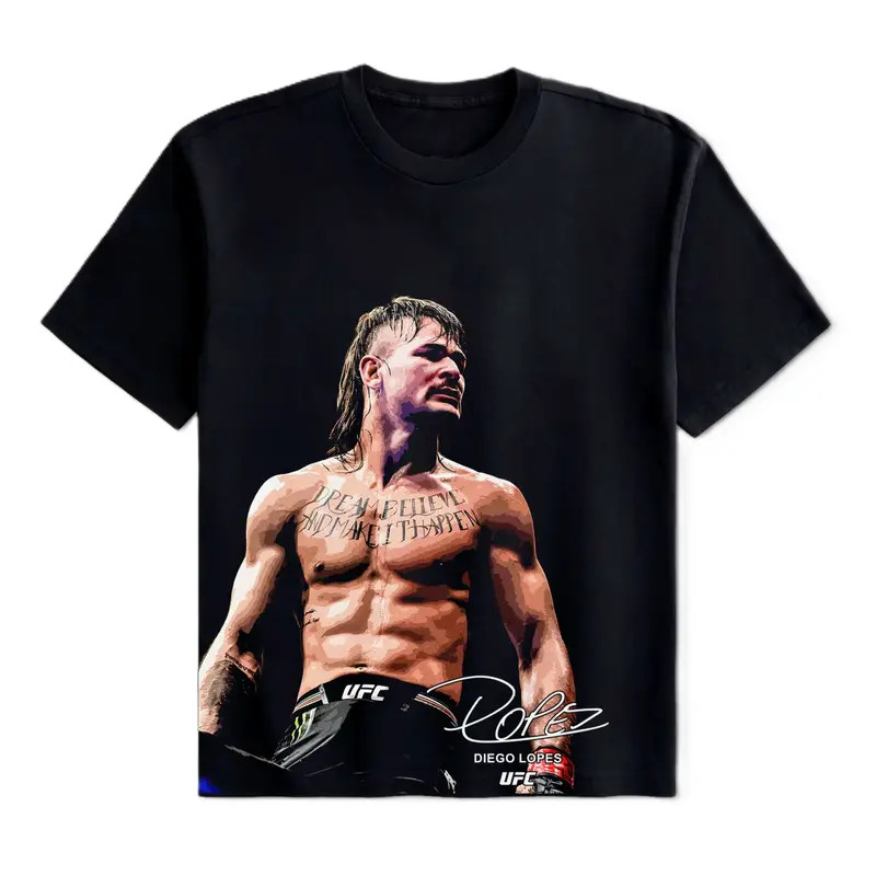 Diego Lopes UFC MMA Tee,UFC Champions Sports, Graphic T-Shirt