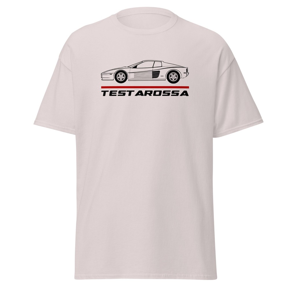 For Ferrari Testarossa 1984 Fans Flat 12 Iconic Supercar T-Shirt Birthday