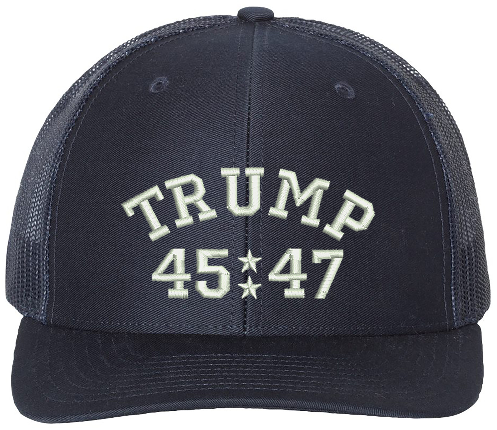 Trump 45/47 Embroidered Richardson Brand One Size Fits Most Trucker Hat gallery