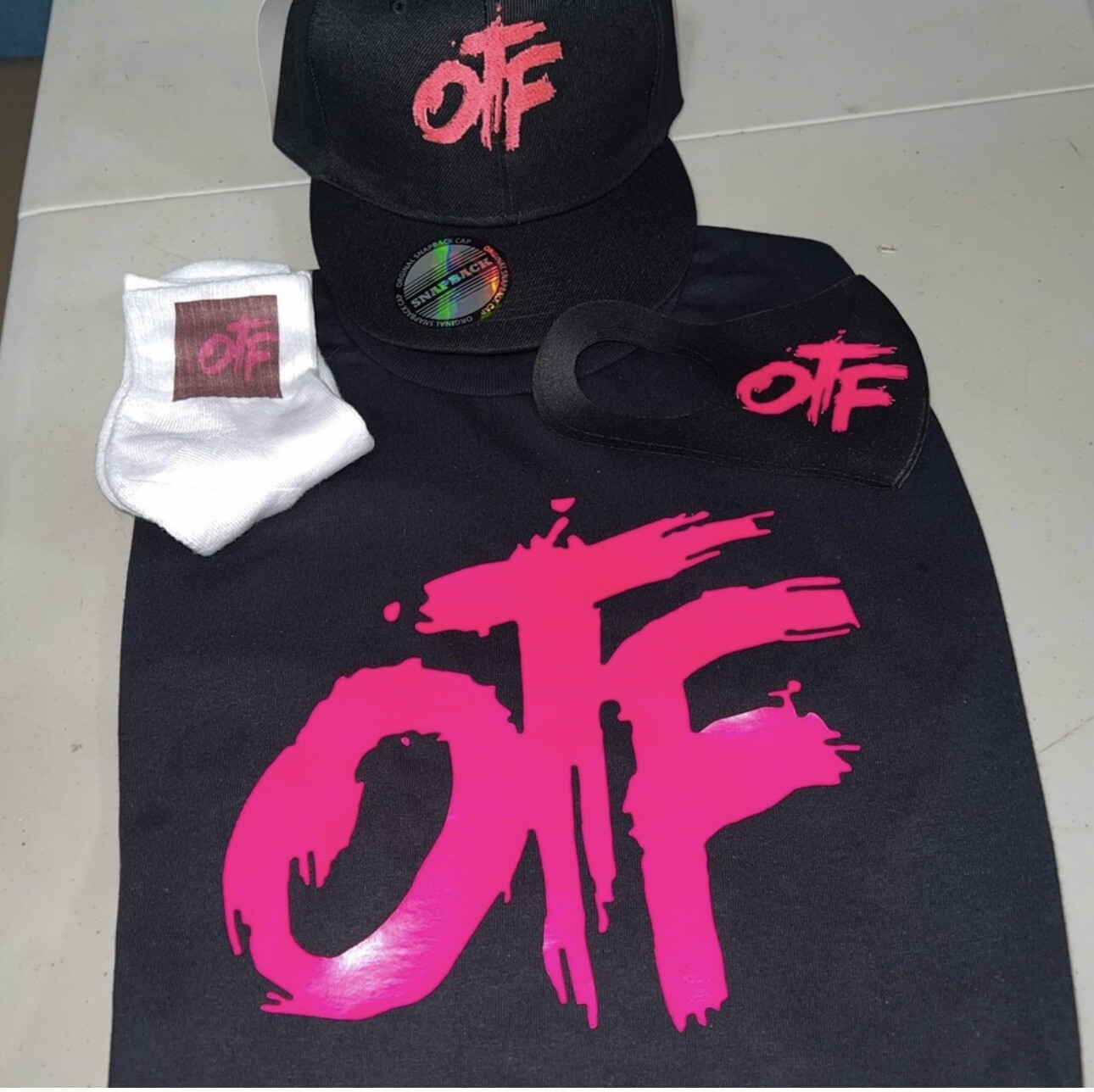 Otf Shirt ,Socks And Mask gallery