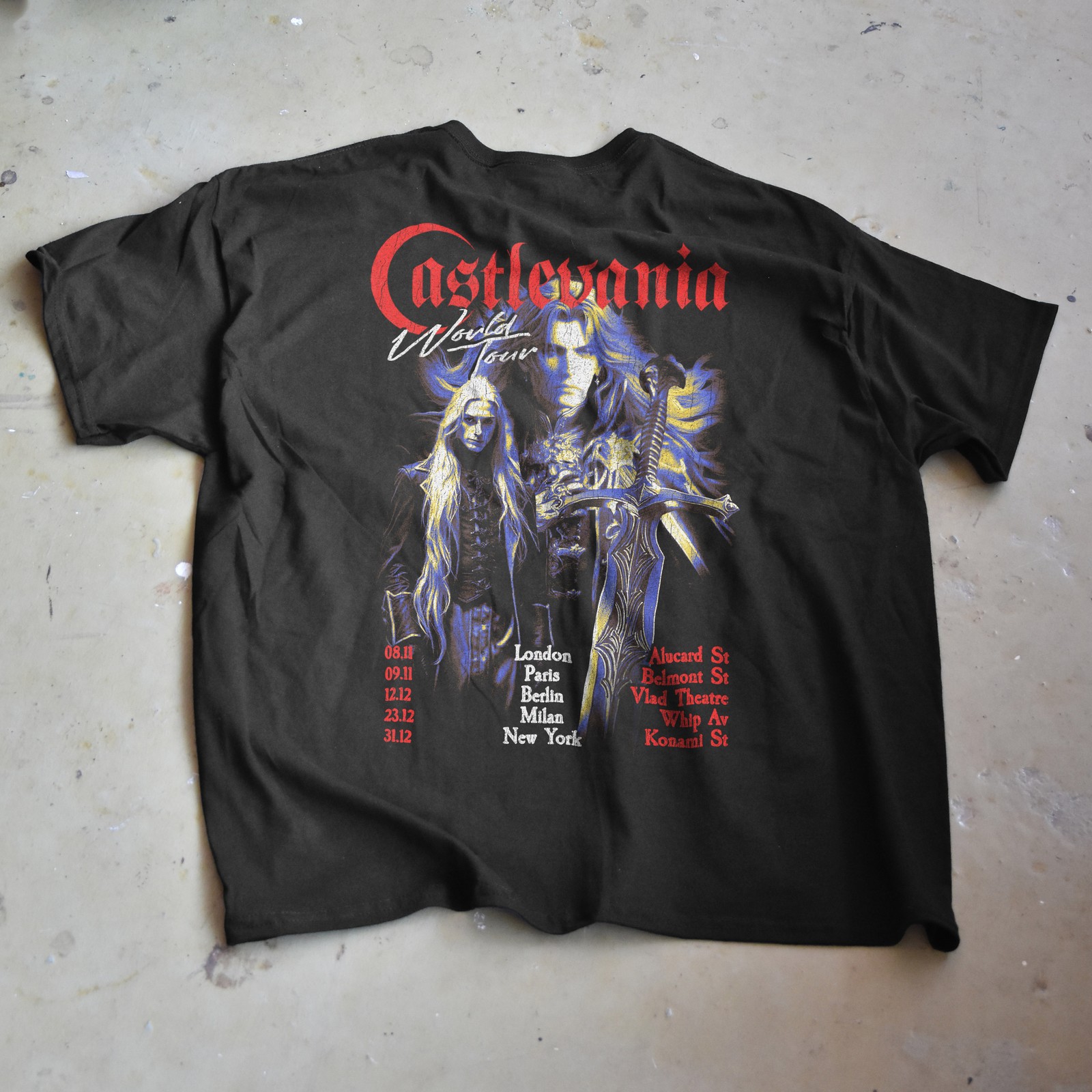 Castlevania Shirt - Castlevania Apparel - Anime Fan Art - Halloween Shirt gallery