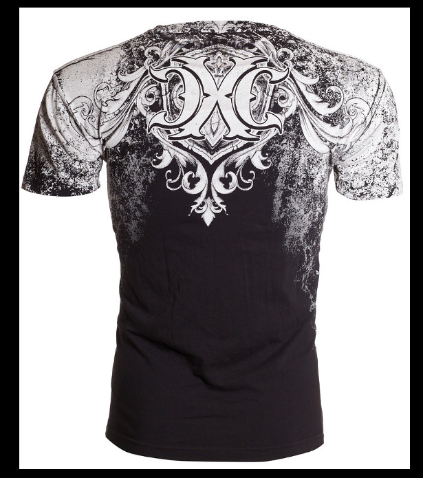 XTREME COUTURE by AFFLICTION Black LEGENDARY Short Sleeve Slim Fit T-shirt NWT gallery