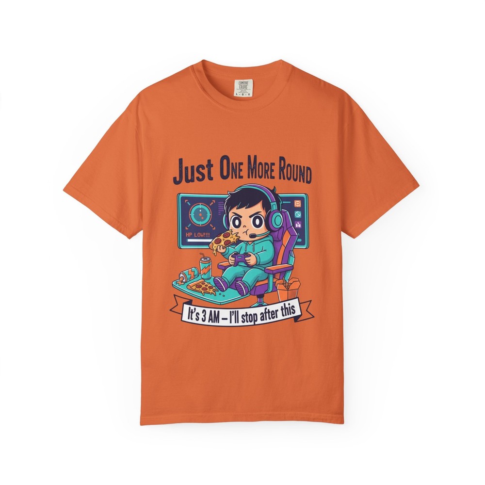 Just One More Round Gamer Tee | It’s 3 AM I’ll Stop After This T-shirt