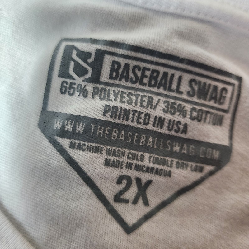 Baseball Swag 2-0 Curveballs Trust Issues Graphic T Shirt Mens 2XL Baseball Tee gallery