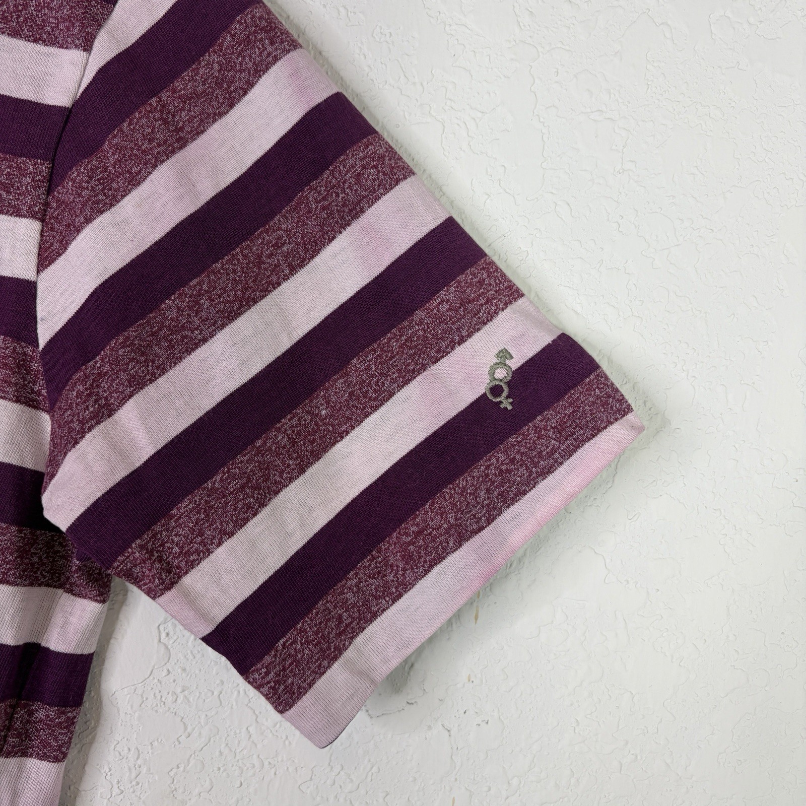 Golden Breed Vintage Single Stitch Tee Stripes FLAWED, Size XL(see measurements) gallery