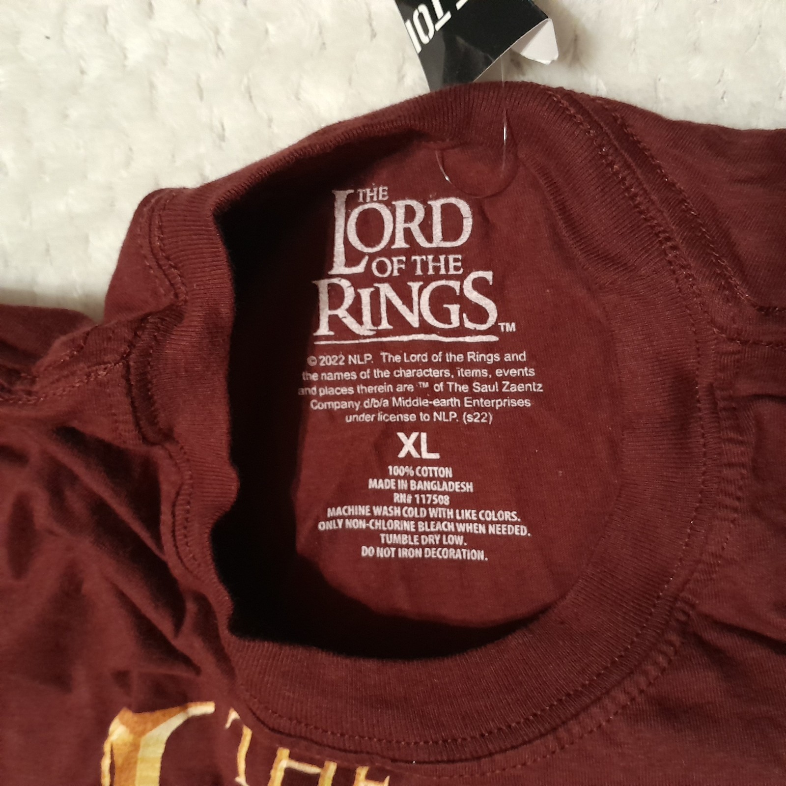 Lord Of The Rings Shirt Graphic Tee Mens Size XL gallery