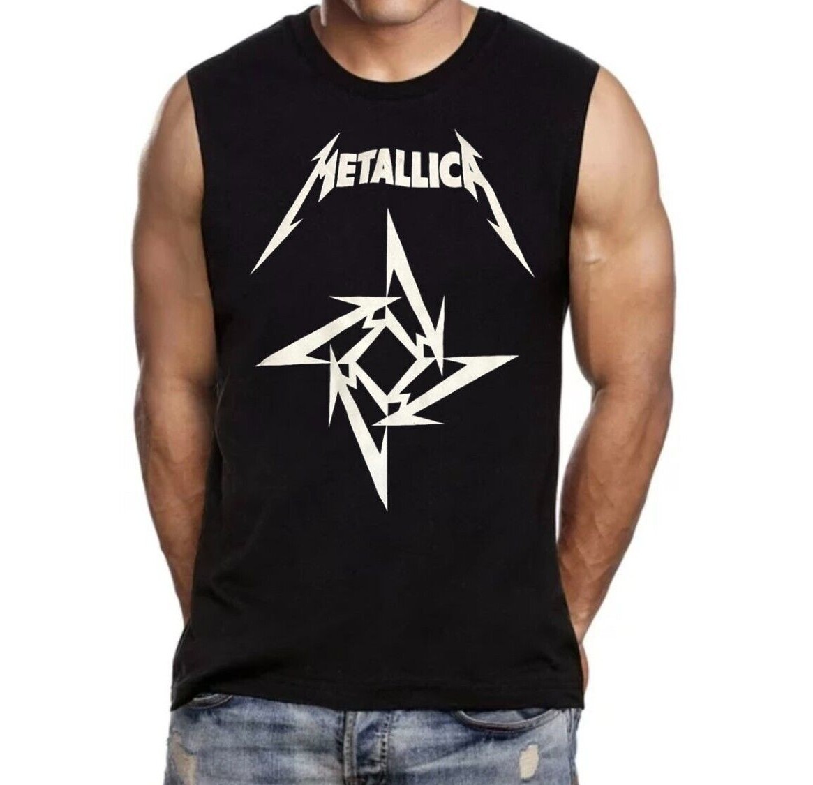 Metallica N Heavy Metal Men's Muscle Shirts (Multiple Variations) gallery