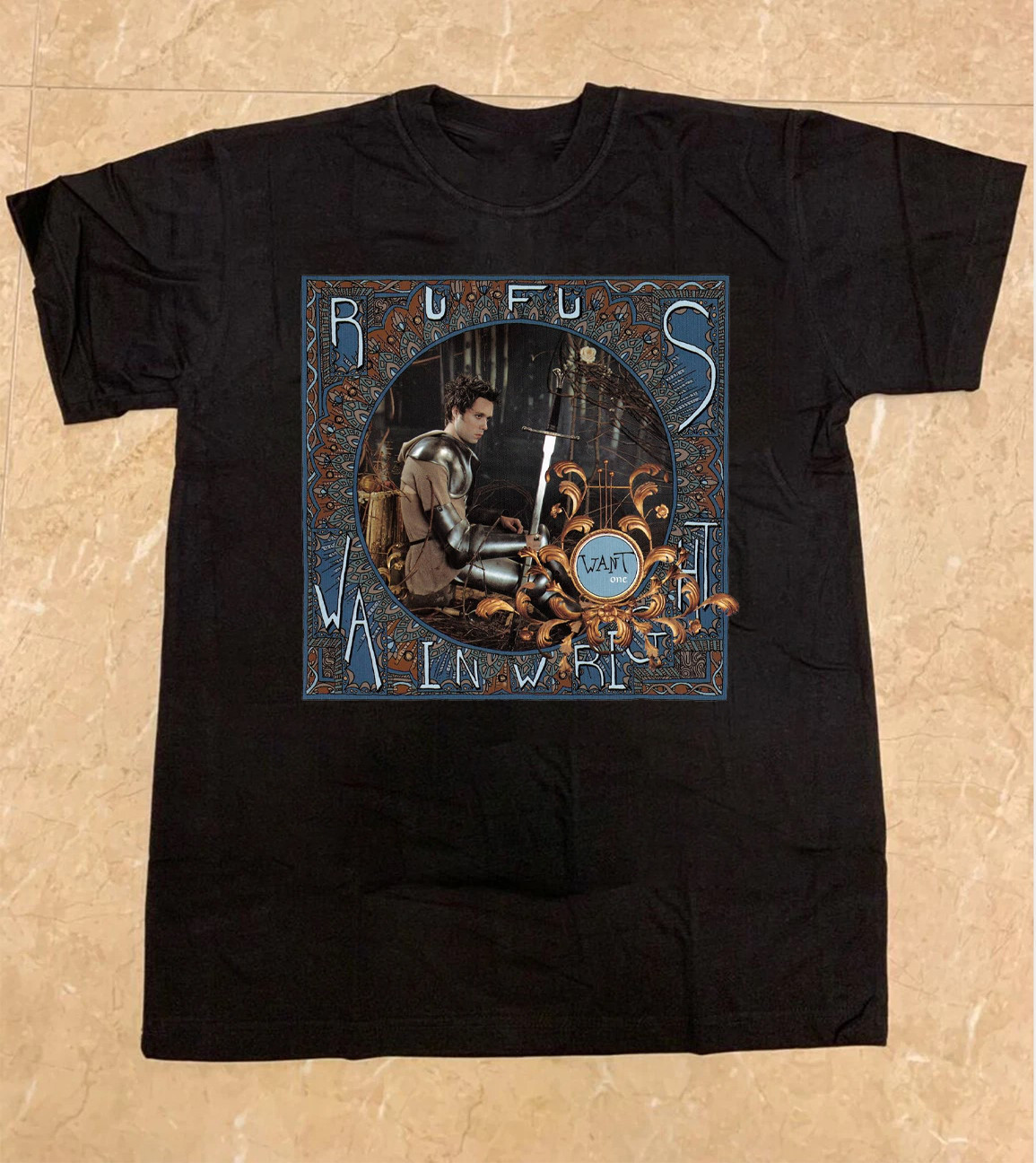 Rufus Wainwright – Want One Black Cotton Shirt S-5XL CL640