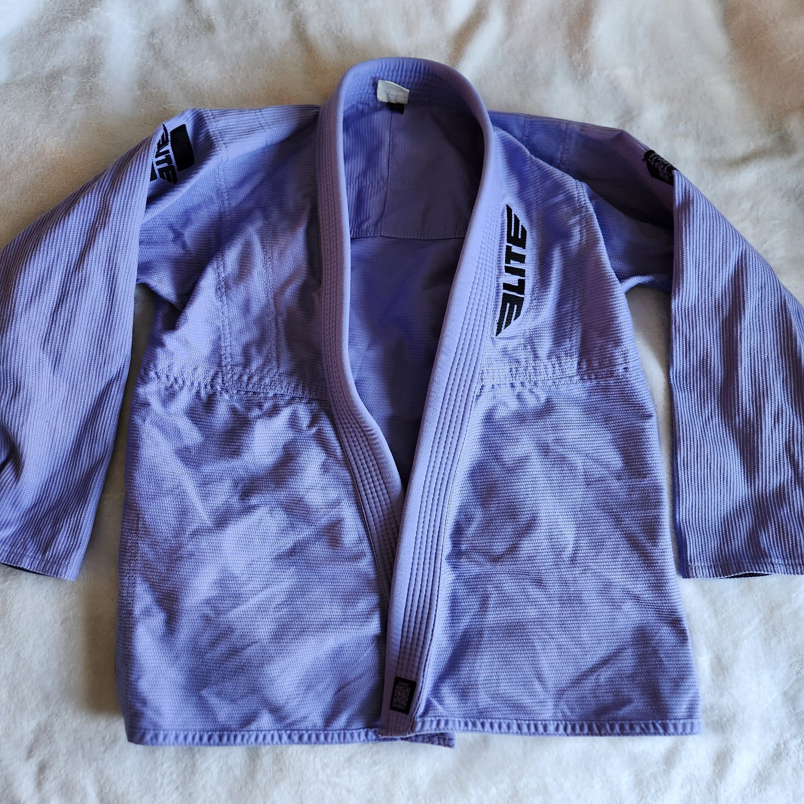 Elite Sports Gi Womens F2 Purple Brazilian Jiu Jitsu BJJ Top Shirt