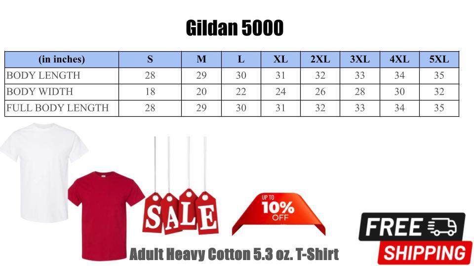 NEW Gildan Men's Heavy Cotton Plain Crew Neck Short Sleeves T-Shirt G500/5000 gallery