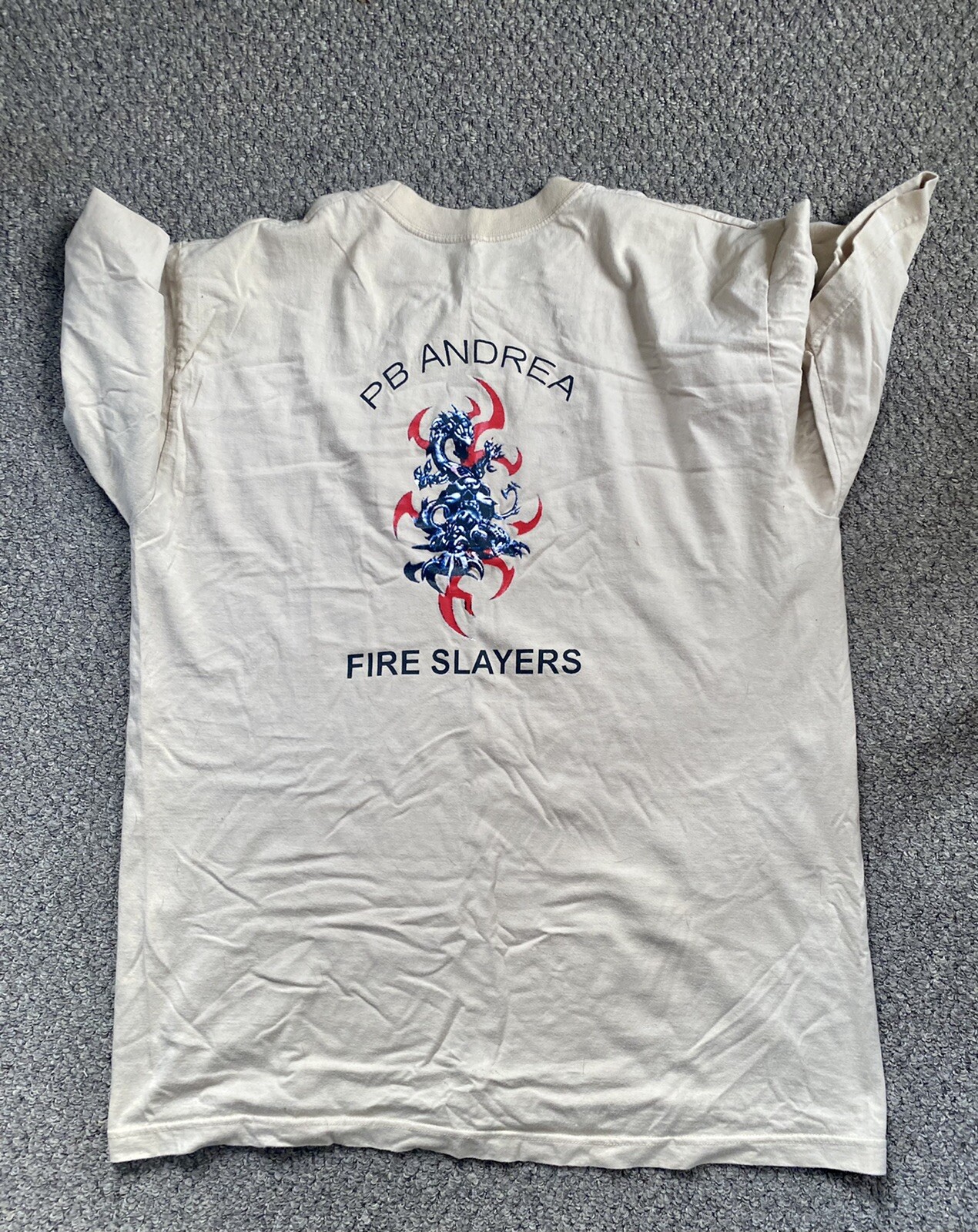 Patrol Base Andrea Slayers Iraq GWOT Vet OIF FireFighter T Shirt Army Veteran gallery