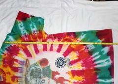 Vtg Orig 1996 Lithuania Slam Dunking Skeleton Skully Commemorative T Shirt XL