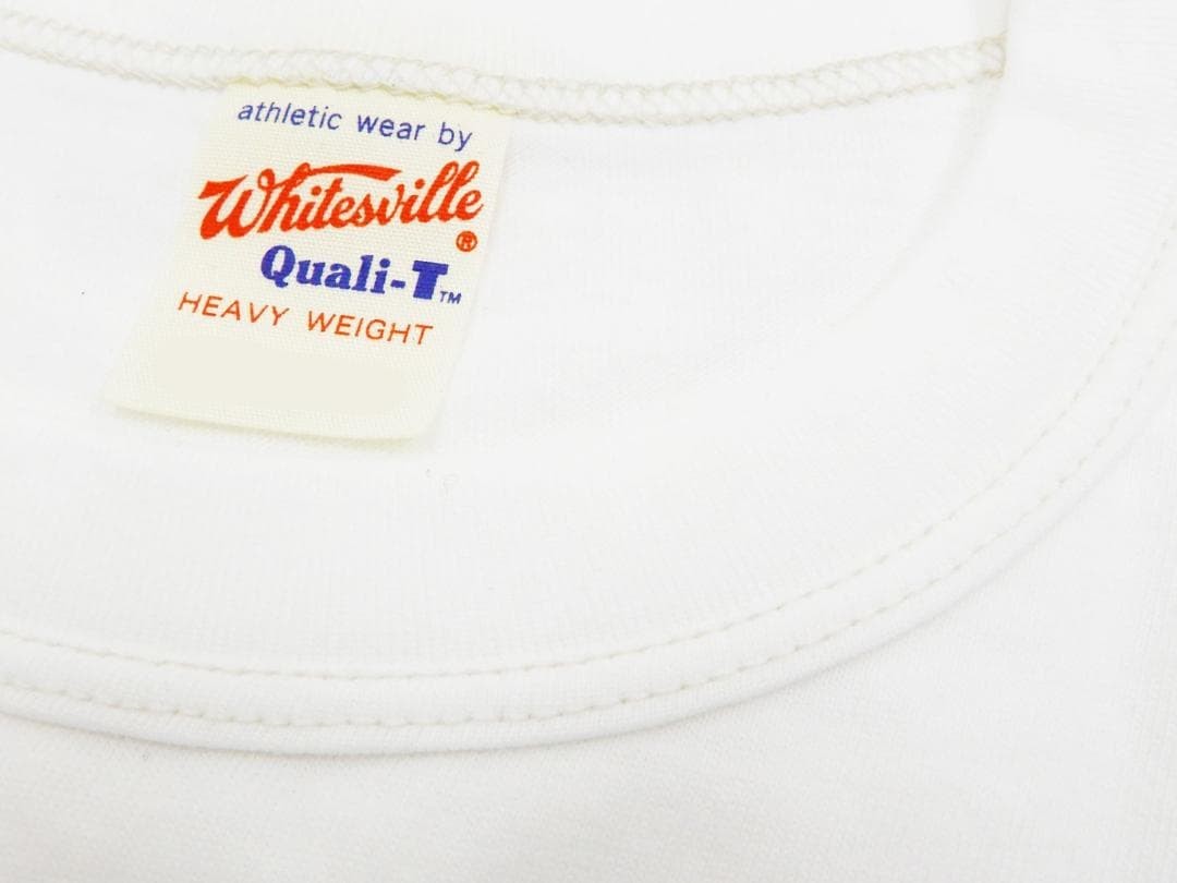 Whitesville WV73544 2-PACK T-SHIRT WHITE Size L Men's unused Made in Japan gallery