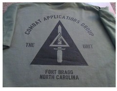 Delta Force CAB (1st SFOD-D) The Unit Silk-Screened T-Shirt Medium Military 6 oz