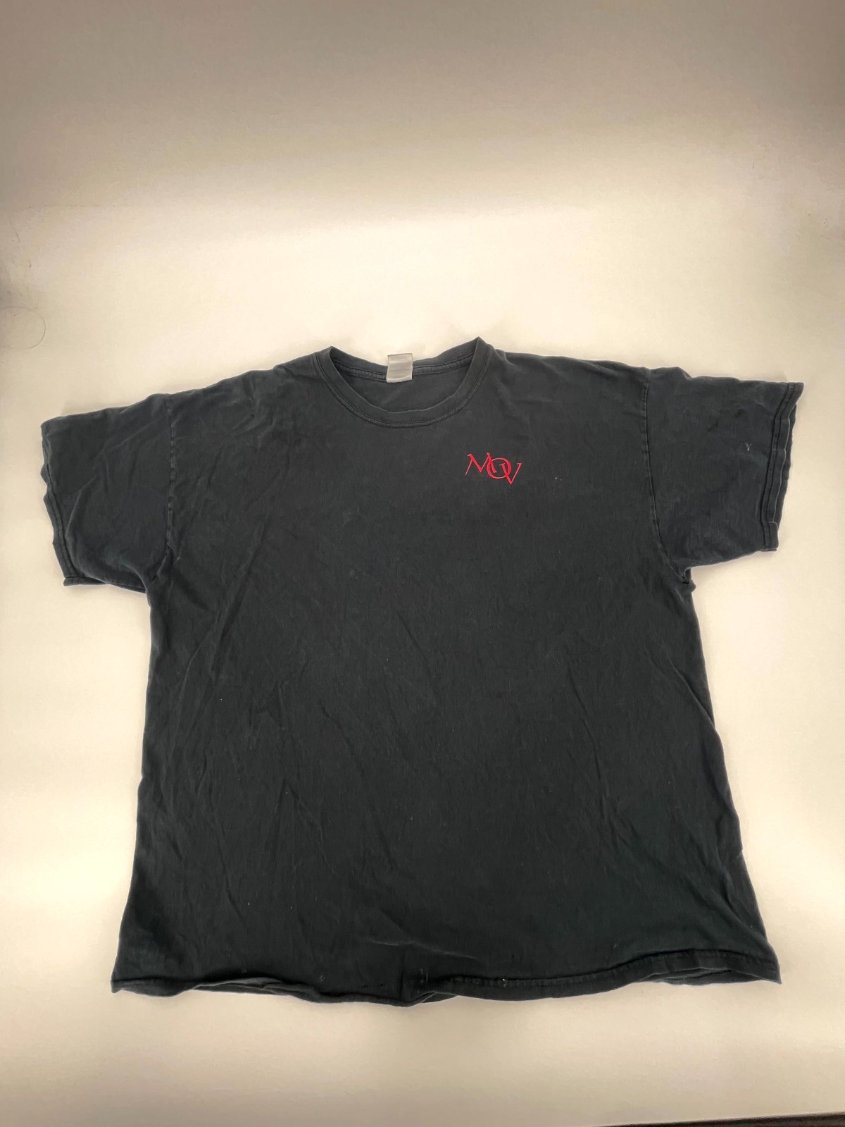Vintage Gildan T-Shirt Men 2XL Black Gladiator Graphic Print Heavy Cotton Casual