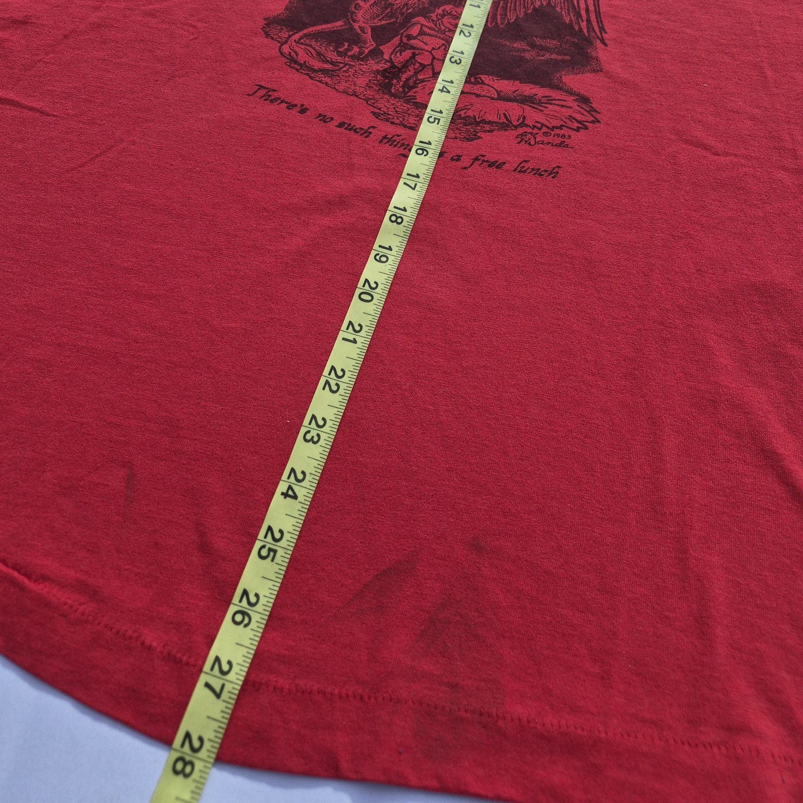Vintage 80s Lord Of The Rings Shirt Frodo Hobbit Size XL Fantasy Griffon gallery