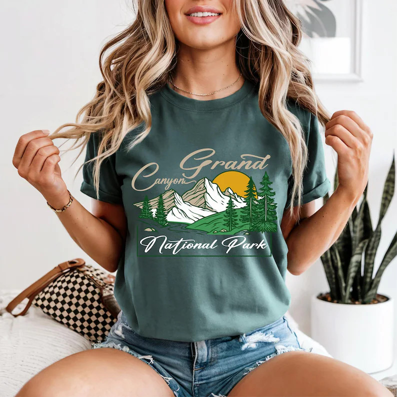 Grand Canyon National Park Vintage Comfort Tee Nature Souvenir Gift gallery