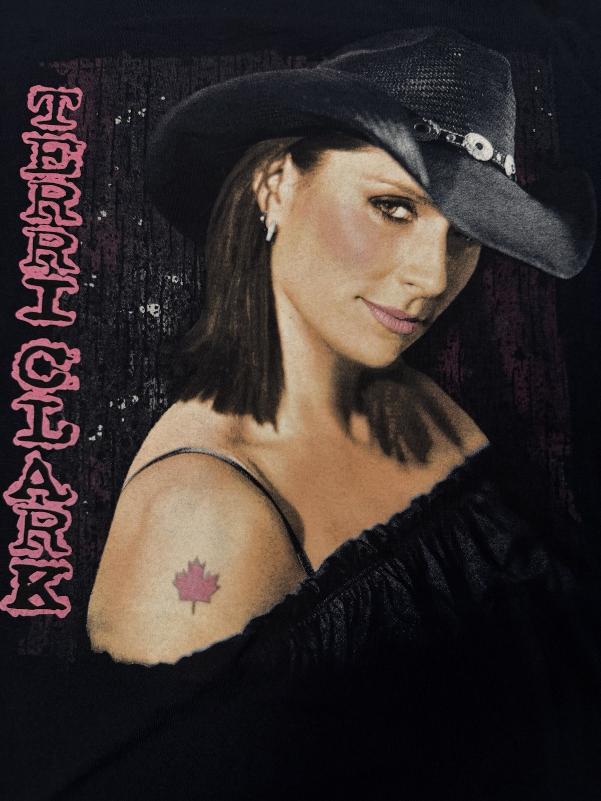 Vintage Terri Clark Tour T Shirt Dirty Girls Go Everywhere Size XL Y2K Deadstock gallery