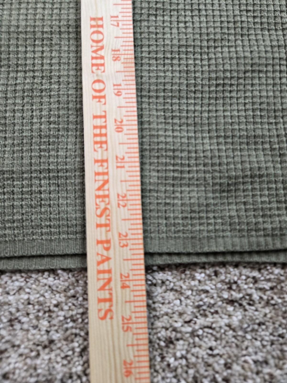 Vintage Lucky Brand Thermal Henley Shirt Mens Medium Green Military Waffle Knit gallery