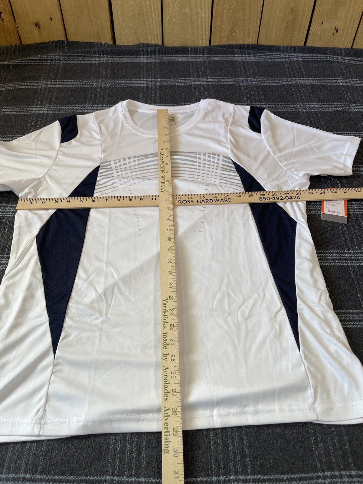 Performance Sports Men's Tee Shirt Size XXL Lightweight Short Sleeve Breathable gallery