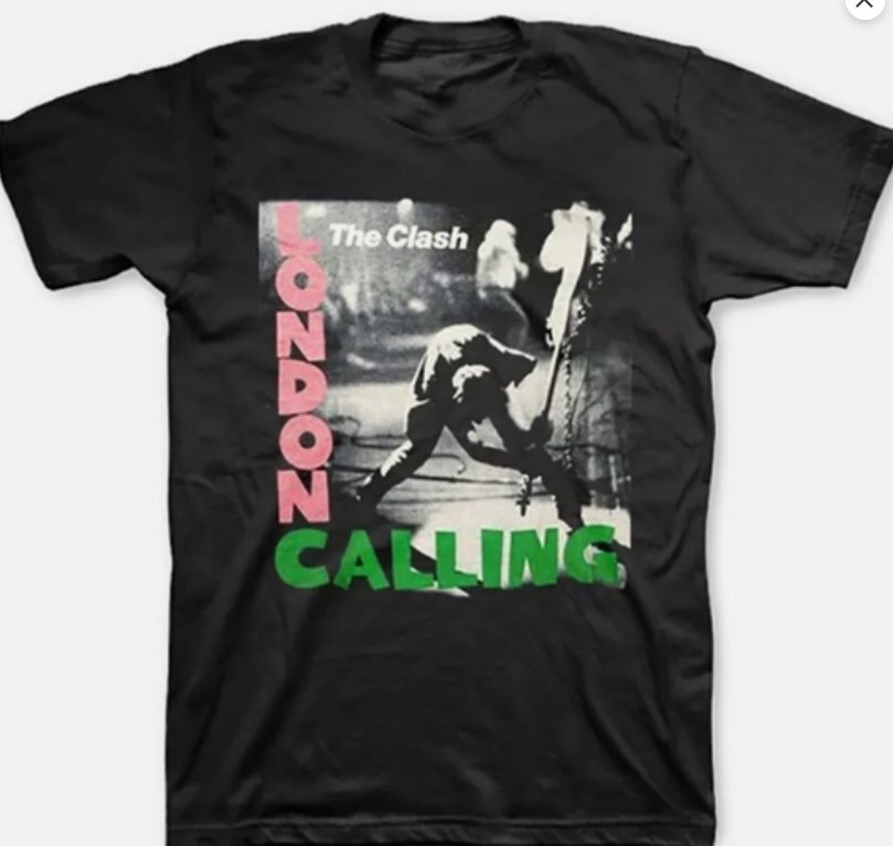 The Clash London Calling Album Cover Shirt gallery