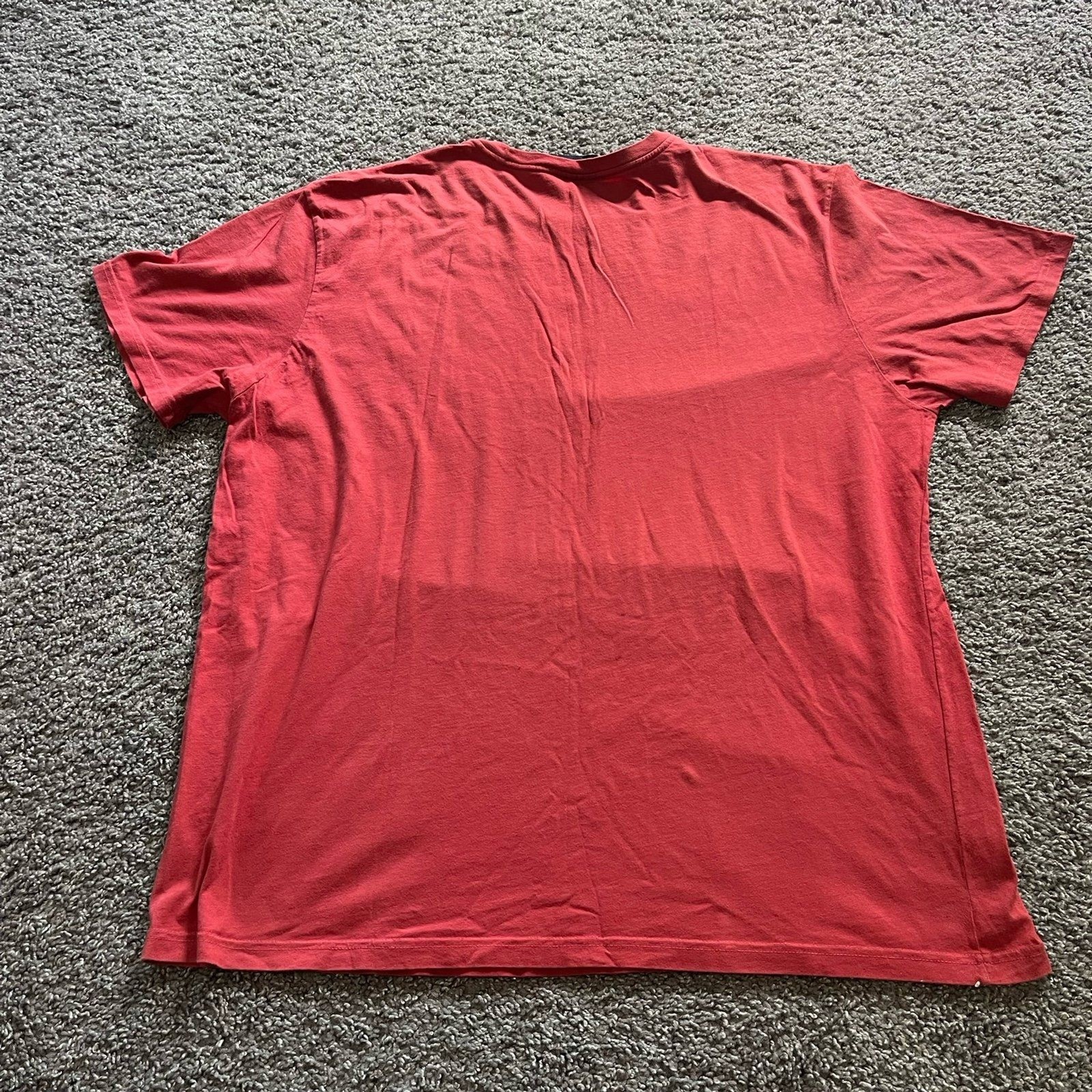 Vintage 90s Polo Ralph Lauren Flag Marine Crest T Shirt Red Size XL gallery