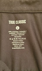 True Classic Men’s, Knit Long Sleeve, Slightly Relaxed Fit Collard Shirt Stretch