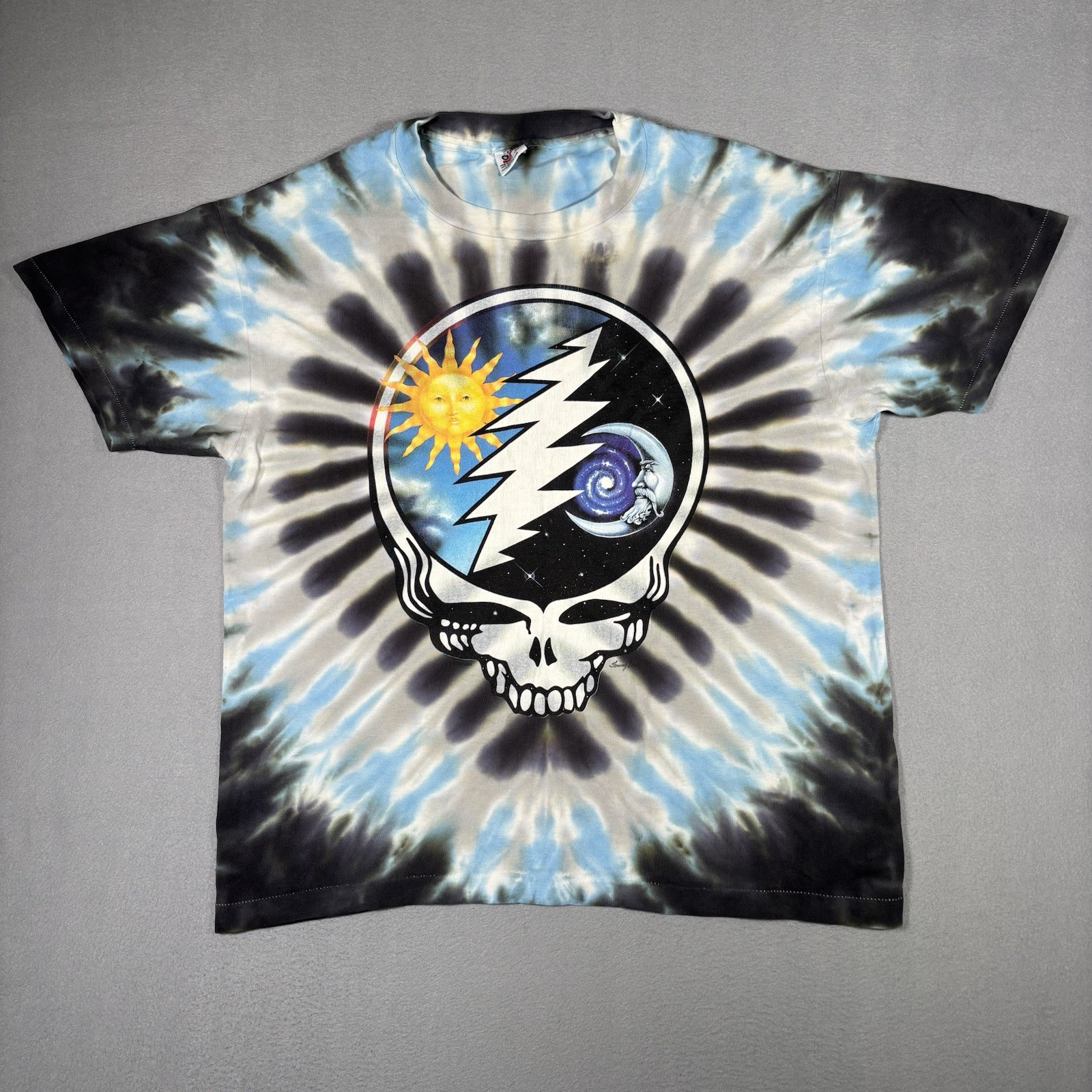 Vintage Grateful Dead 1994 Summer Tour Graphic T-Shirt XL Tie Dye Single Stitch gallery