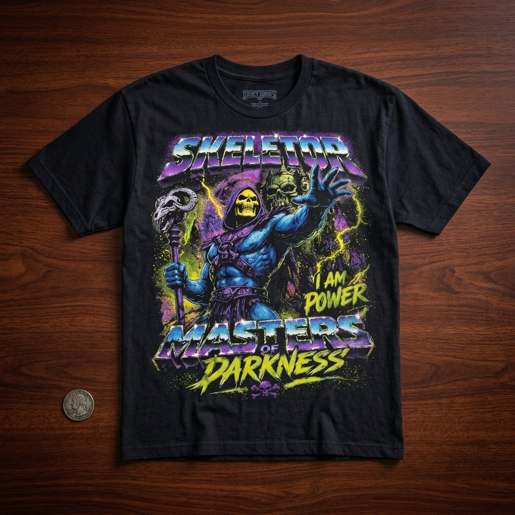 Skeletor Masters of the Universe TShirt | Vintage Villain Graphic Shirt gallery