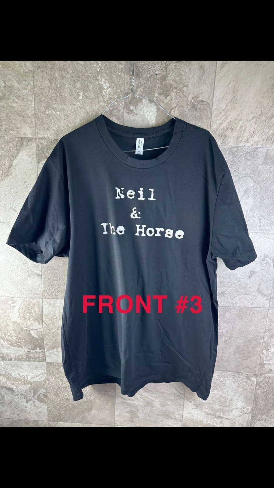 Lot of 5 Neil Young 2024 Crazy Horse Love Earth Tour T-Shirts Official Merch gallery