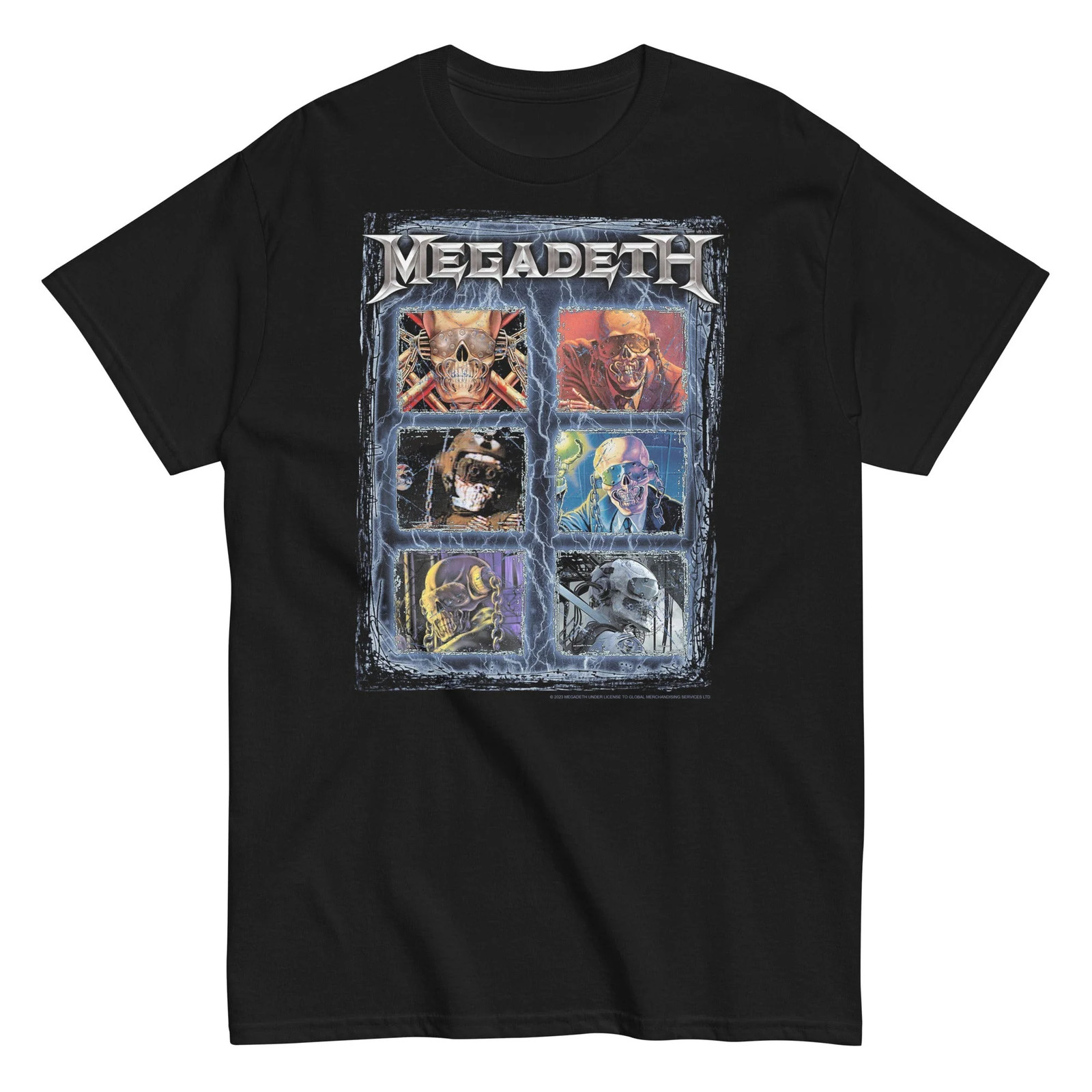 Megadeth – Six Vics T Shirt