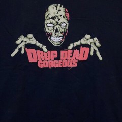 Drop Dead Gorgeous Men’s Casual summer short sleeve Black New M or L***PROMO****