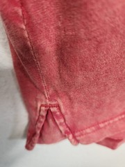 Original Use Short Sleeve Crew Neck Tee in Distressed Red Size M