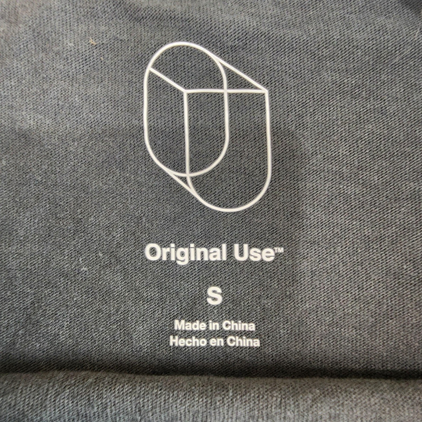 Original Use Shirt Mens Small Gray Bad Lands Long Sleeve Graphic Outdoor Tee gallery