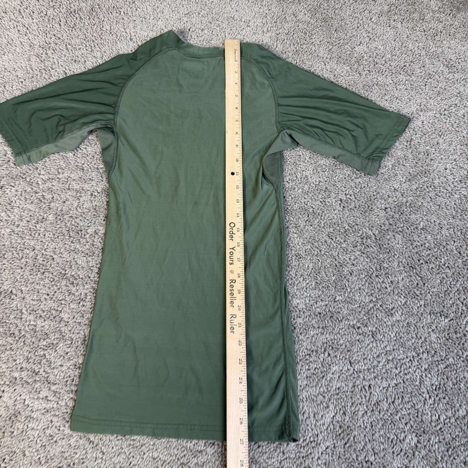 5.11 Tactical Shirt Mens M Green Base Layer Athletic Crewneck Polyester Spandex gallery