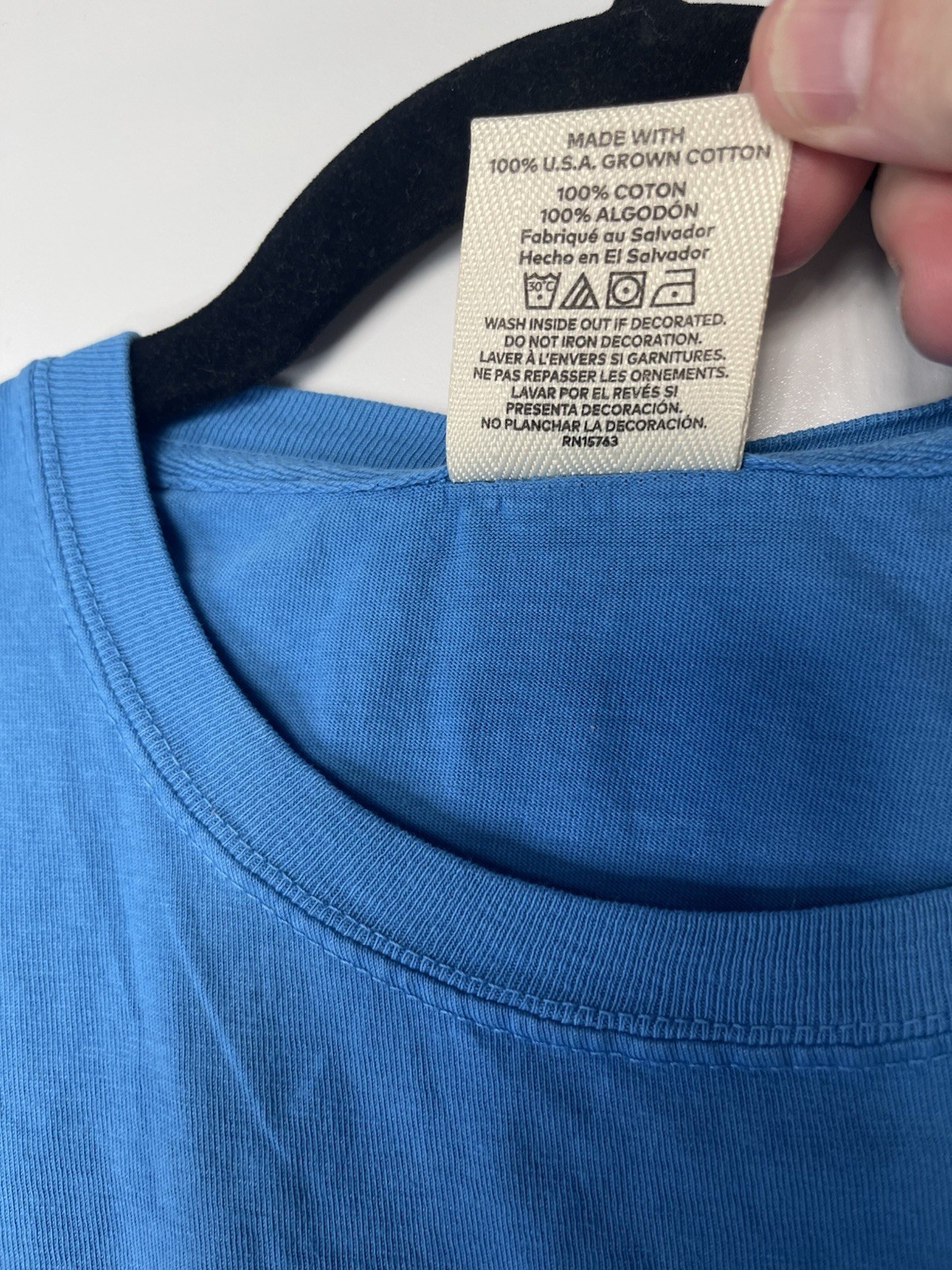Comfort Wash Blue Cape Cod short sleeve t-shirt in size medium gallery