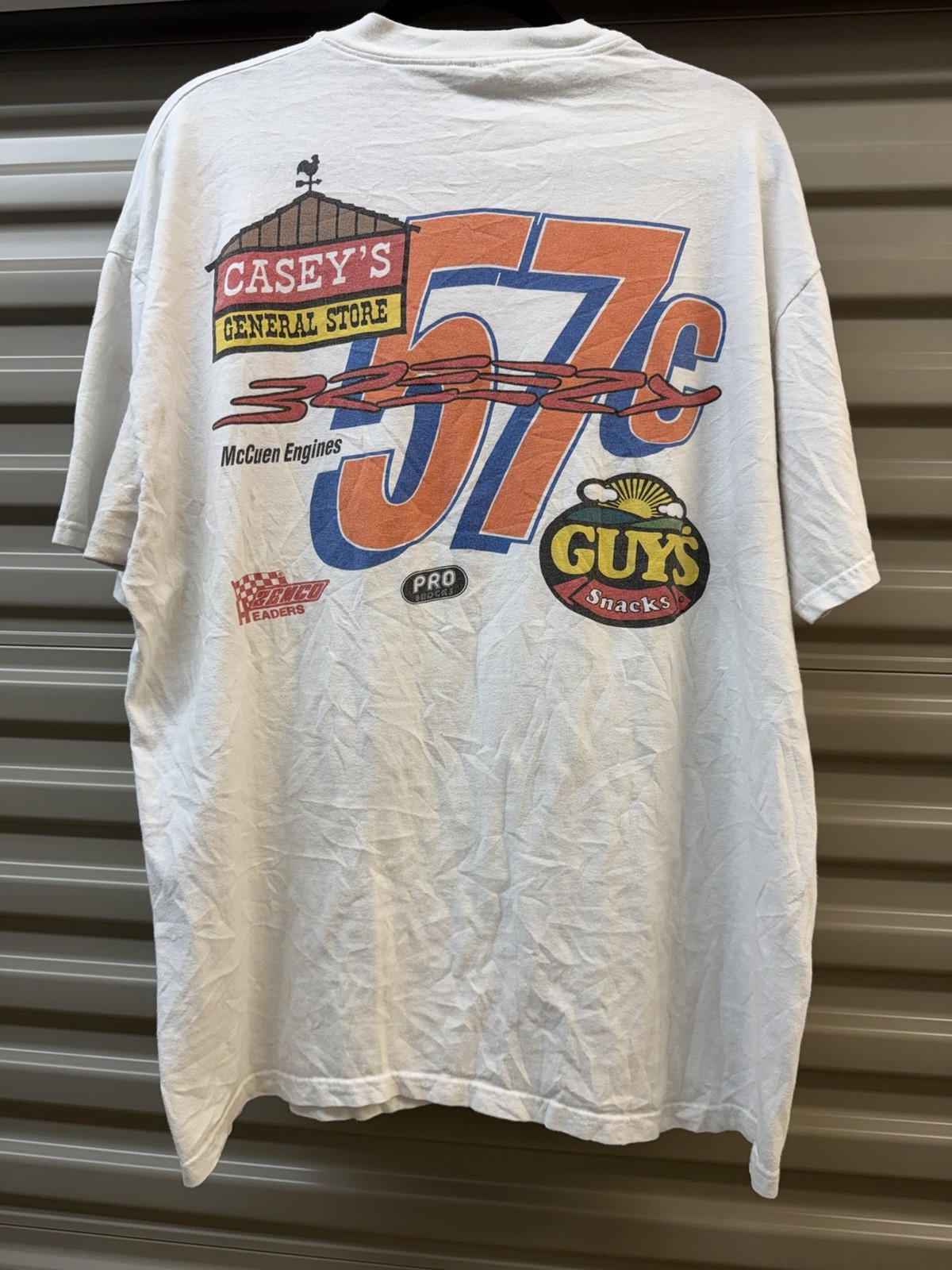 Vintage Breezy Whitworth Sprint Car Shirt 90s Worthington MO Dirt Track L gallery