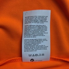 Genuine Dickies Men SIZE 2XL Short Sleeve Regular Fit Performance T Shirt Orange