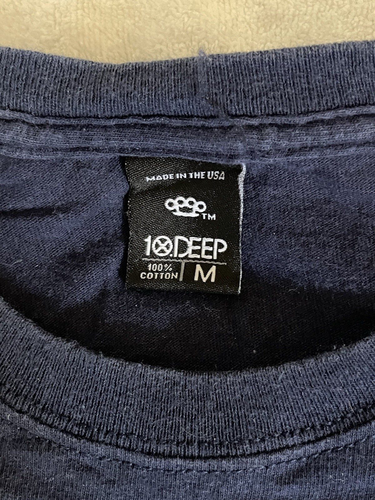 10 Deep Truth Hurts Vintage T Shirt Navy Sz M 100 % Authentic gallery